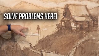What actually makes a landscape painting work - Part 1