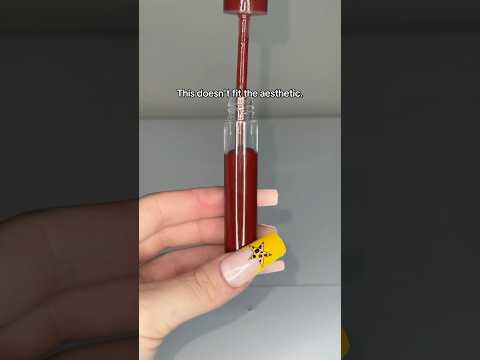 Does it pass the test? 🫣 #lipgloss #lipglossaddiction