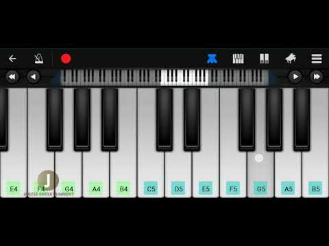 Billie Eilish - Bad Guy Piano Tutorial with Notes | Easy Mobile Piano Tutorial | JEPIANO