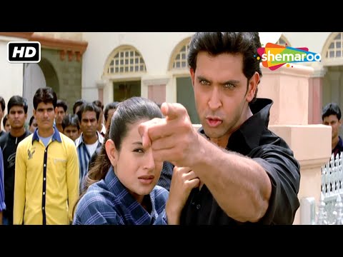 फिरसे सपना को हाथ लगाया ना तो हाथ तोड़ के रख दूंगा तेरा | Hrithik Roshan | अमीषा पटेल | Action Scene