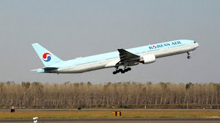 波音777客机起飞全过程，每次坐飞机这个时候最紧张
