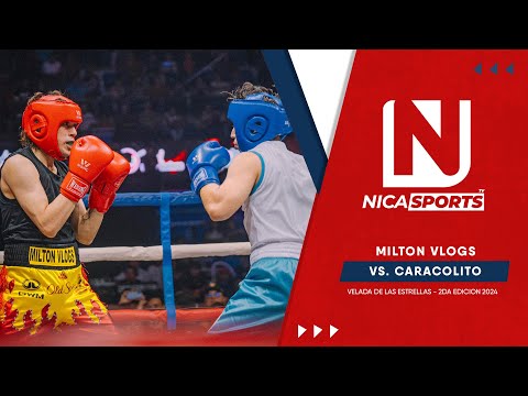🥊 Velada de las Estrellas ⭐️ Milton Vlogs 🆚 Caracolito - Segunda Edición 2024