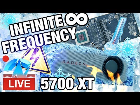 Live: AMD RX 5700 XT Liquid Nitrogen Overclocking