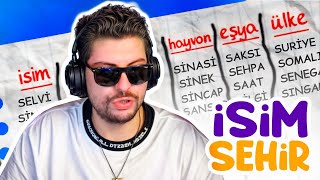 ARKADAŞLARMI İSİM ŞEHİR'E KÜSTÜRDÜM! | İsim Şehir