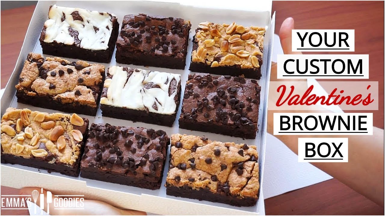 Custom Brownie Box using 1 Base Recipe!