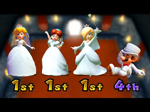 【マリオパーティシリーズ】すべての 1vs3 ミニゲーム プリンセス チーム VS マリオ