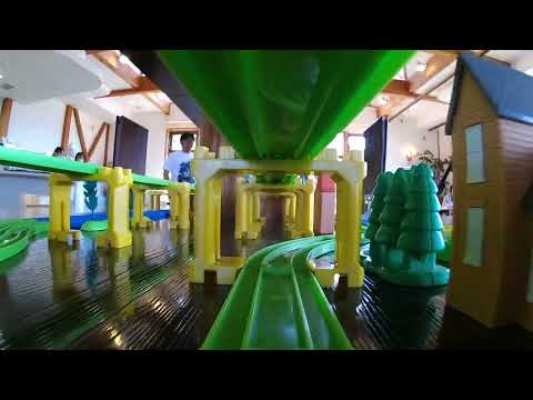【プラレール】大山まきば みるくの里レイアウトのプラレール前面展望