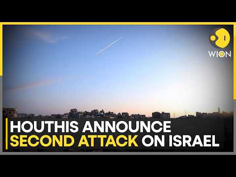 Houthis Announce Second Attack on Israel | WION NEWS