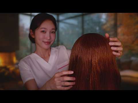 ASMR 생각먼지 클리닉 (머리 빗는 소리, 라텍스 장갑 뽀시락, 두피 마사지)