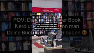 Die App für alle Büchermäuse 🫶🏼☺️ #bücher #bücherliebe #booktube #books #buchblogger #app #bookish