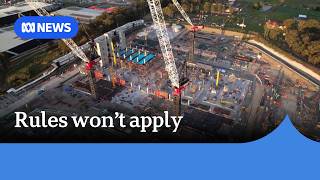 YouTube video thumbnail: New Energy and Water Restrictions Won't Apply to 25 New Data Centres: ABC Analysis