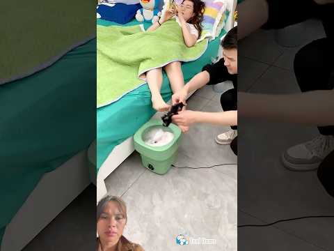 Males cuci baju sendiri, makanya bau⁉️ #shorts #youtubeshorts #funny