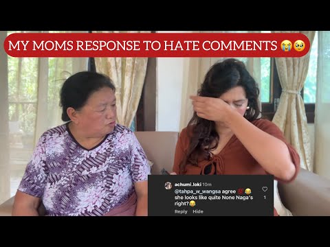 MOM AND I || WE ARE BACK READING ALL THE HATE COMMENTS 😭♥️ @asenoayemi #saynotohate
