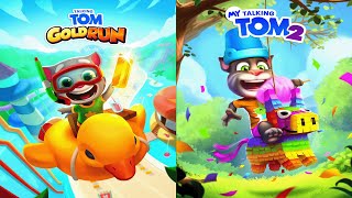 My Talking Tom2 vs Talking Tom Gold Run ios Andriod Gameplay 2025 Tom2 lvl 119 Super Skating Ep4519