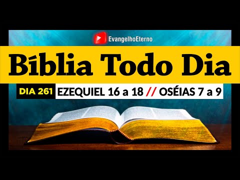 LEIA A BÍBLIA TODO O DIA 📖 #dia261 🔴 #leituradabíblia #palavradedeus