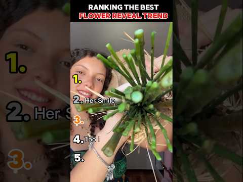 Ranking BEST FLOWER REVEAL TREND pt2