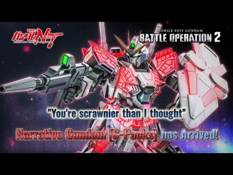 MOBILE SUIT GUNDAM BATTLE OPERATION 2 – Narrative Gundam [C-Packs]