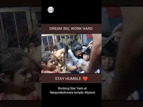 This is called real role model Rocking Star Yash.. Dream Big, Work Hard, Stay Humble #Shorts #Yash