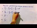 Converting Fractions to Decimals