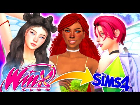 The Sims 4 But It s Winx Club! Part 2!