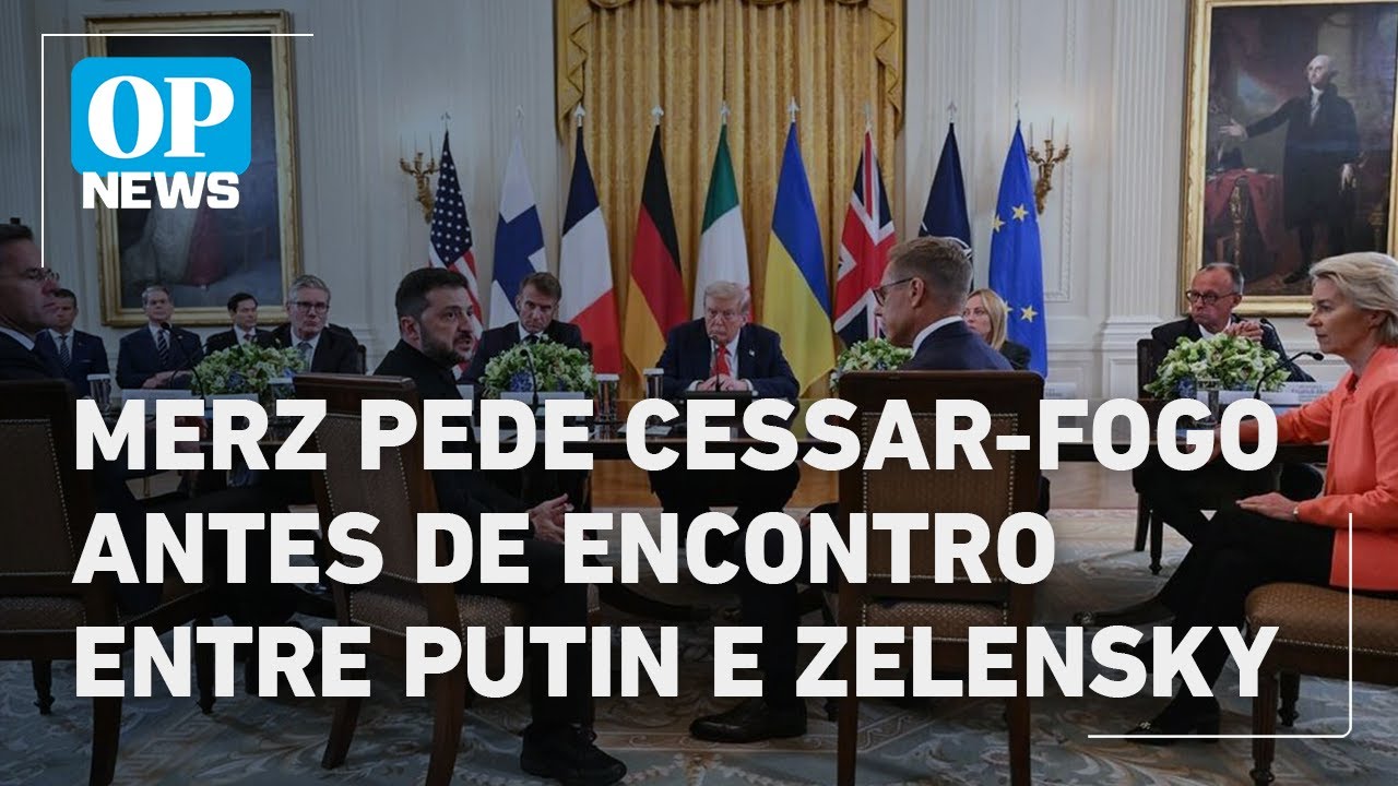 Merz pede cessar fogo antes de eventual cúpula entre Ucrânia Rússia e EUA l O POVO News