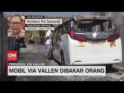 Mobil Via Vallen Dibakar Orang, Begini Penjelasan Kapolresta Sidoarjo