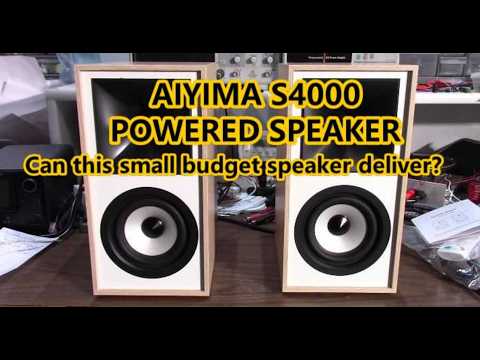 Aiyima S4000 powered speaker review