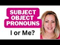 Understanding Pronouns: I vs. Me
