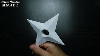 How to make a Naruto shuriken out of paper