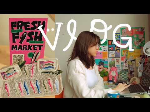 my final year as a graphic design student | internship applications, creative block 🍧 uni vlog