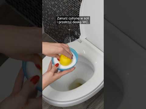 Nie szoruj już toalety – ten trik z cytryną działa jak magia!