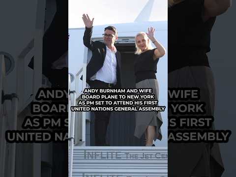 Andy Burnham boards plane to New York for <strong>his</strong> first United <strong>Nations</strong> General Assembly