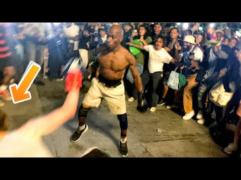 COPS GOT CALLED. HE GOT HURT