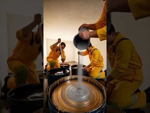 Así se transforma un dormitorio con piso epoxy REAL (timelapse)”#EpoxyFloor #Timelapse #fypシ #shorts