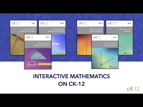 CK-12's Interactive Math Lessons (10/21/20 Webinar)