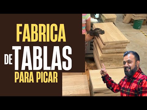 Visitamos una fábrica de Tablas para picar