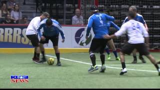 KUSI TV's Rick Willis and a GoPro Play with the San Diego Sockers