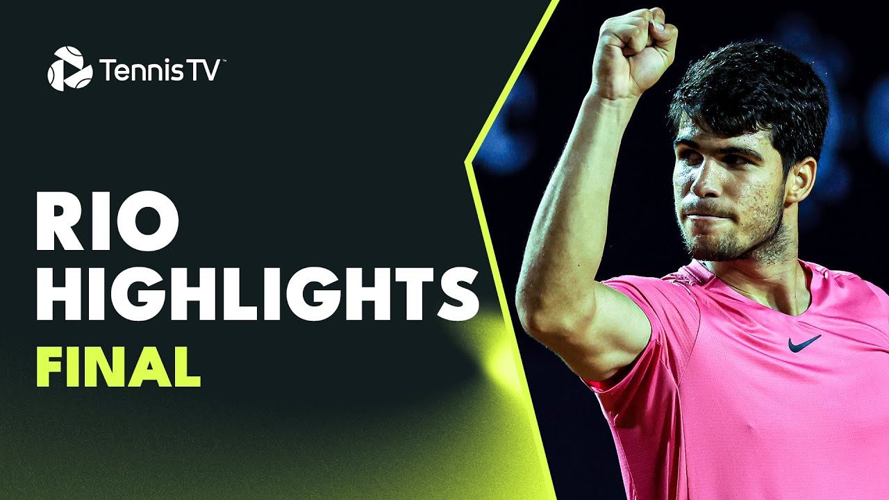 Carlos Alcaraz vs Cam Norrie For The Title! | Rio 2023 Final Highlights