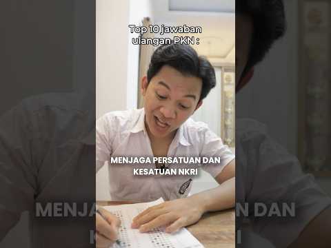 Top 10 jawaban ulangan PKN #shaideography
