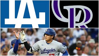 SHOHEI HITS HIS 30TH HOMER OF THE YEAR! Dodgers @ Rockies Game Highlights 8/18/26