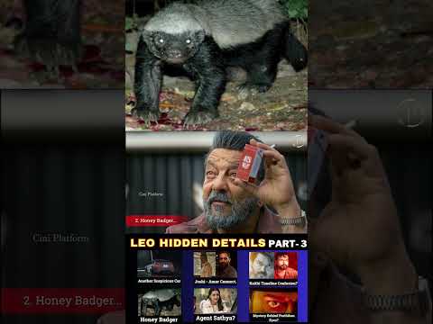 LEO 2 வில் HONEY BADGER? Leo Hidden Details | Leo 2 Hints | Leo decoding, Thalapathy Vijay #trending