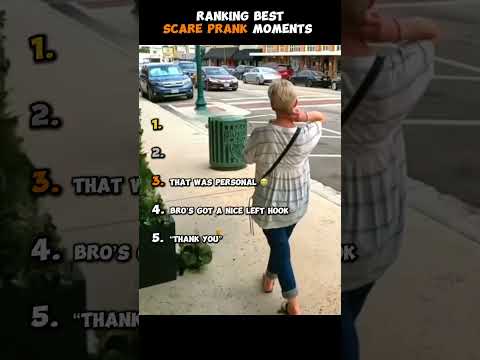 Ranking Best Scare Prank Moments #shortvideos #sub #viral #funny 