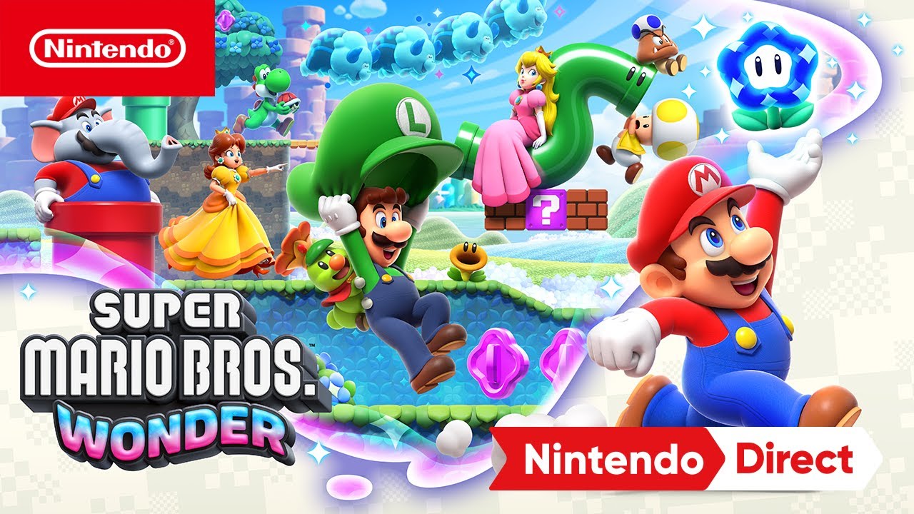 Super Mario Bros. Wonder trailer thumbnail