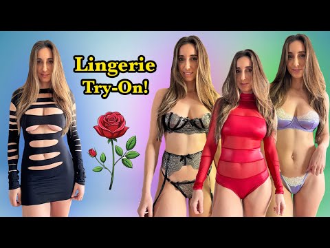 18+ WILD Lingerie Try-On! | Christina Khalil