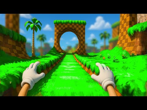 ¡Soy SONIC en realidad virtual! (Sonic VR)