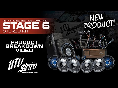 Product Breakdown: RZR® Pro Series Ride Command® Stage 6 Stereo Kit