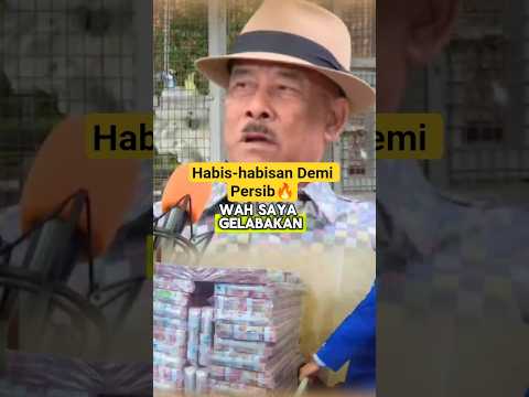 Wa Haji Hampir Bangkrut🔥Dengan Ketekunan dan Kecintaan ke Persib bisa bangkit #persib #bobotoh #bola