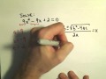 Quadratic Equations and Functions