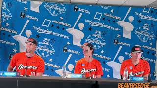 Oregon State Baseball Talks 9-2 Win Over Yale At Eugene Regional
