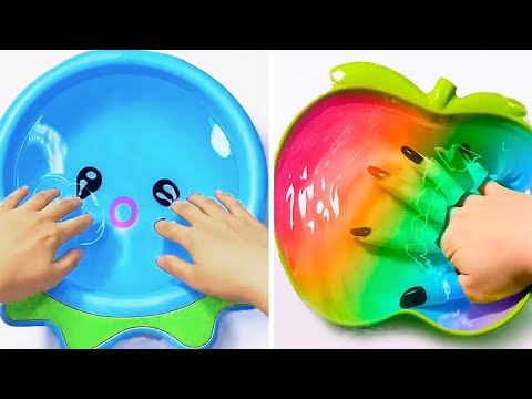 3 Hours Of Oddly Satisfying Slime ASMR - Relaxing Videos for Better Sleep 3426